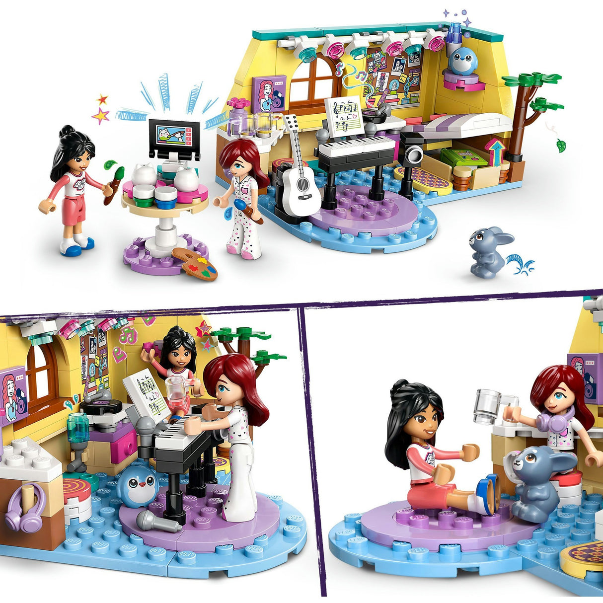 Lego venner - paisley's room byggelegetøj (42647)