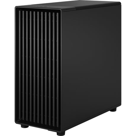 Fractal design north xl momentum edition midi tower behuizing (zwart houtkleur | 2x usb-a | 1x usb-c | tempered glass)