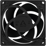 Arctic p8 pwm pst case ventilator (sort, 80 x 80 x 25 mm)