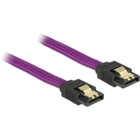 Delock sata 6 GB s 30 cm violet kabel (lilla)