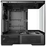 Antec c6 curve air midi tårnhus (sort | 2x USB-A | 1x USB-C | hærdet glas)