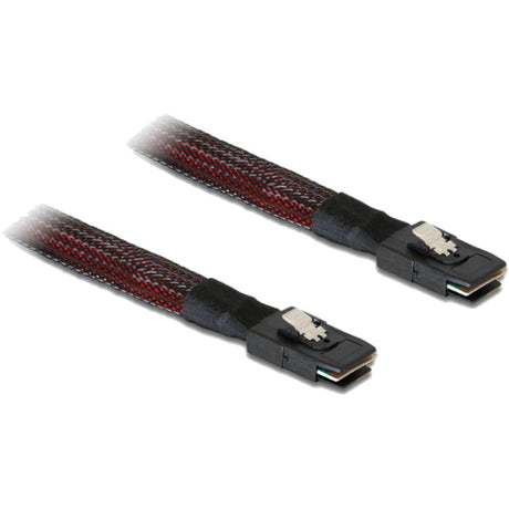 Delock mini SAS SFF-8087 > mini SAS SFF-8087 kabel (rød sort, 0,5 meter)