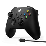 Microsoft Xbox Wireless Controller + USB-C-kabel (sort, inkl. USB-C-kabel | PC, Xbox One, Xbox Series X, Xbox Series S)