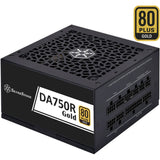 Silverstone da750r guld modulær 750 watt strømforsyning (sort, 4x pcie)