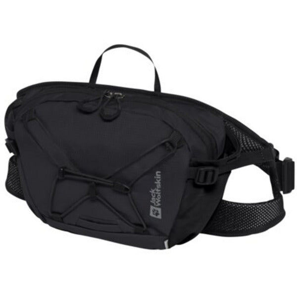 Jack wolfskin velocity hoftetaske (sort, 4 liter)