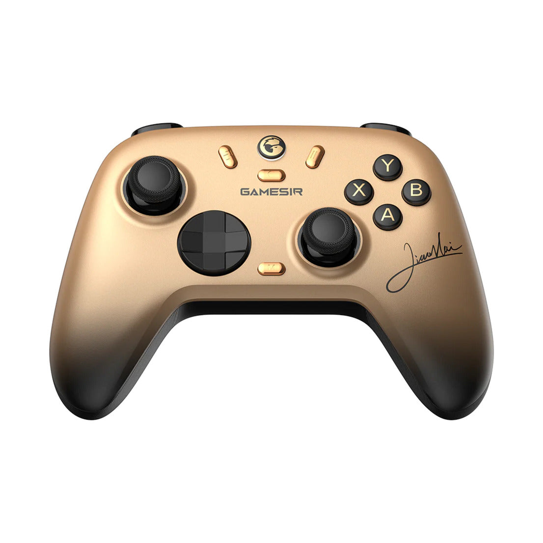 Gamesir Nova 2 Lite Multiplatform Wireless Game Controller Champion Edition (Gold Black, Switch, PC, Android og iOS, Bluetooth 2,4 GHz USB)
