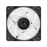Arctic p12 pro a-rgb kabinet blæsere (sort, 3 stk, 120 x 120 x 25 mm, pwm)