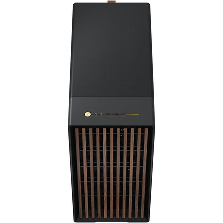 Fractal design nord xl midi tårnhus (sort træfarve | 2x USB-A | 1x USB-C)