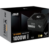 Asus tuf gaming gold modulær 1000 watt strømforsyning (sort, 1x 12vhpwr, 4x pcie)