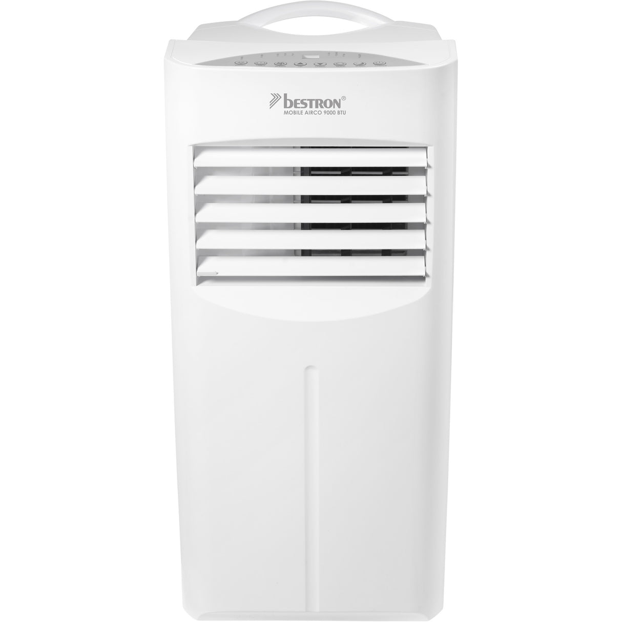 Bestron aac9000 mobilt klimaanlæg (hvidt, kølekapacitet 2,6 kW | med CFC-frit kølemiddel | 9000 btu h)