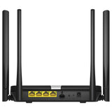 Cudy AC1200 Wi-Fi Mesh 4G LTE Cat4-router (sort, mesh, app, Nano SIM-slot)