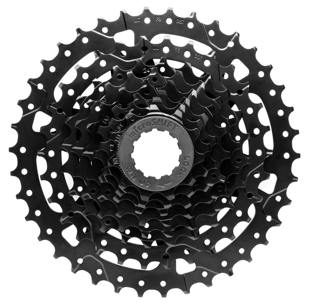 Microshift acolytex 8-gears kassette 11-38 - stål