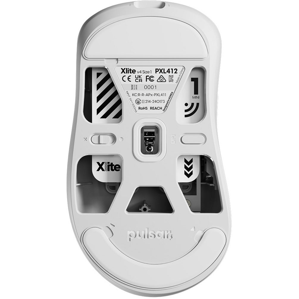 Pulsar xlite v4 mini gaming mus (hvid, 32000 dpi)