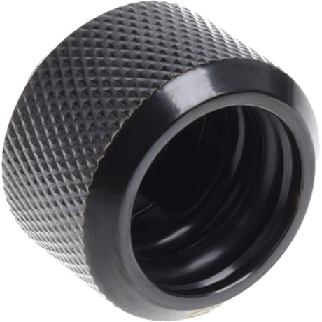 Alphacool eiszapfen 16mm hårdt rør kompressionsfitting g1 4 - seks pakke skruesæt (sort)
