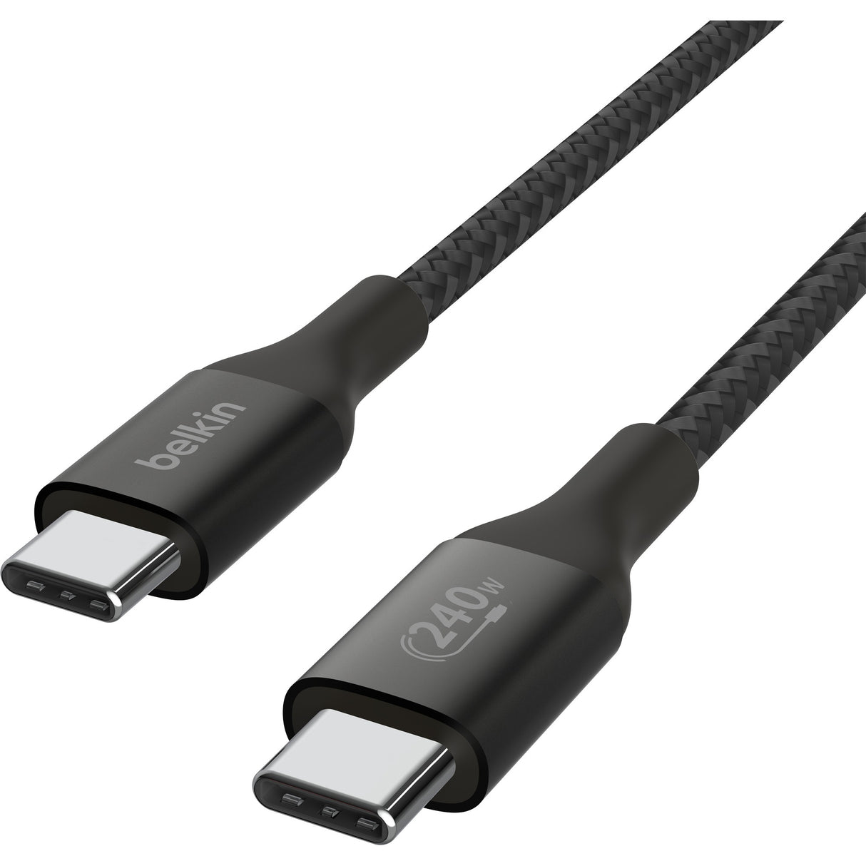 Belkin boost charge USB-C > USB-C-kabel (sort, 1 meter, 240 W)
