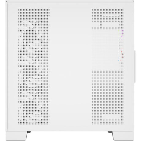 Xyz PC Gear Tesseract A-RGB Midi Tower-hus (hvid | 2x USB-A | 1x USB-C | RGB | hærdet glas)