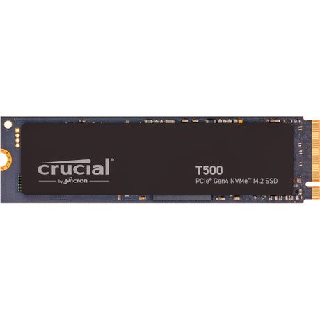 Crucial T500 1 TB SSD (sort, PCIe 4.0 x4, NVME, M.2 2280)