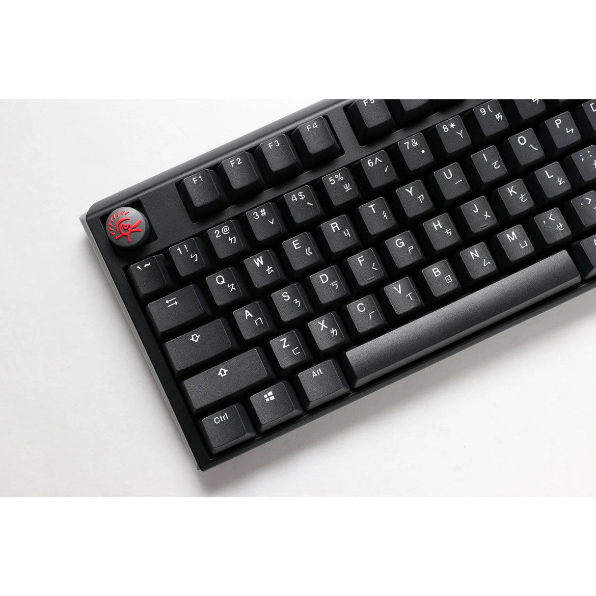 Ducky one 3 carbon black mekanisk tastatur (carbon, us-layout (qwerty), cherry mx brown, 100%, pbt double shot, hot swap)