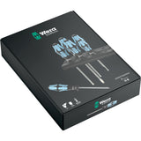 Wera 3334 6 skruetrækkersæt, rustfrit stål + holder, 6 dele (sort blå)