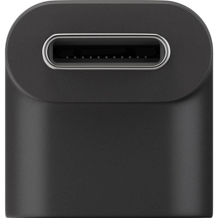 Goobay-adapter USB-C-forbindelse > USB-C-stik, 90° (sort)