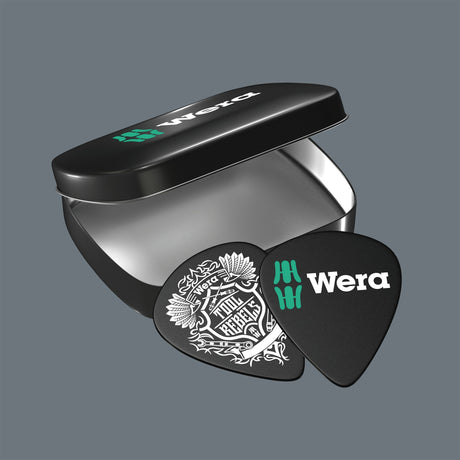 Wera 9100 guitar reparationssæt, 27-delt værktøjssæt (sort)
