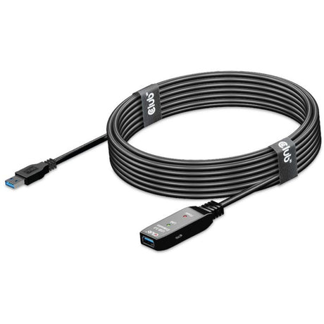 Club 3D USB 3.2 Gen1 Active Repeater forlængerkabel (sort, 5 meter)