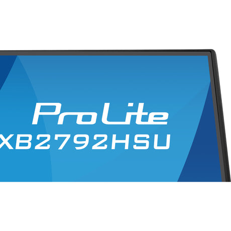 Iiyama prolite xb2792hsu-b1 27 skærm (sort (mat), HDMI, skærmport, 2x USB-A, USB-B, 120 Hz)