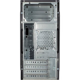 Inter-tech it-6505 reto mini tårnhus (sort | 2x USB-A)