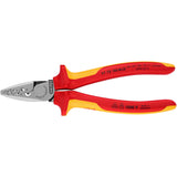 Knipex 97 serien - krympetang - 180mm - vde isolering - ergonomisk