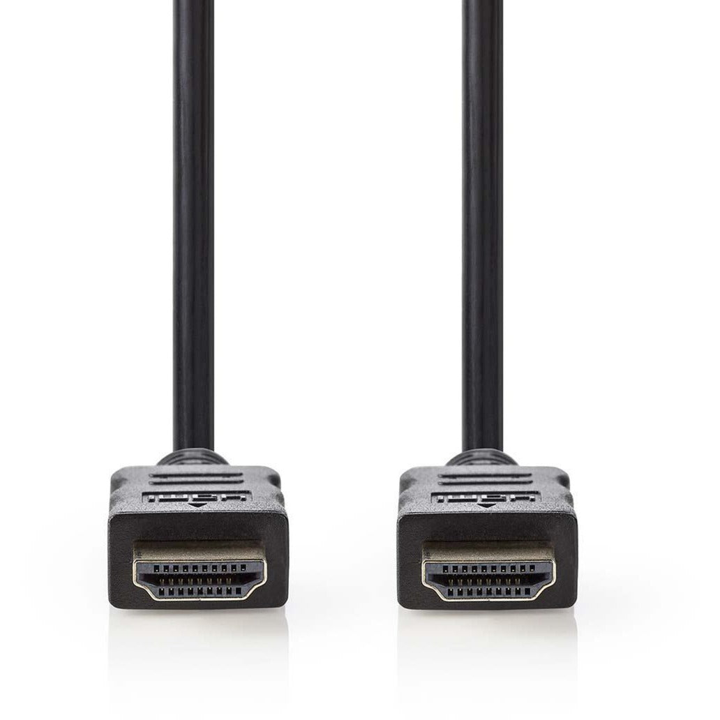 Højhastigheds HDMI-kabel med Ethernet, 5,0 meter (sort, 4k@30hz)