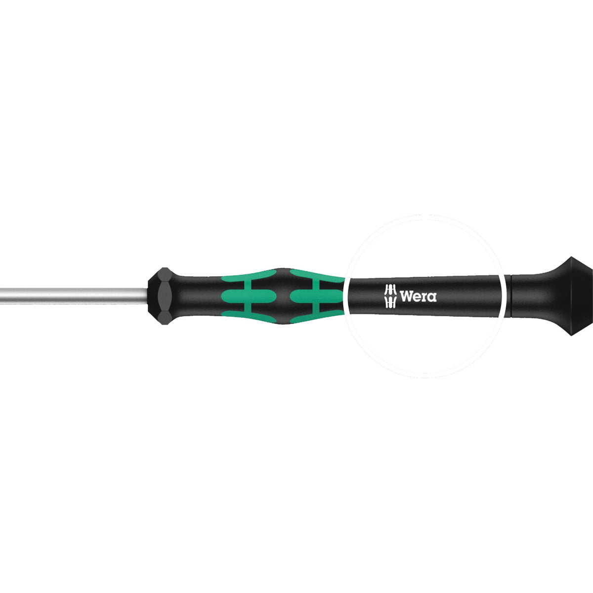 Wera kraftform 12sb1 mikro skruetrækker sæt (sort grøn, til elektriske apparater)