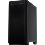 Inter-tech h-606 mini tårnhus (sort | 2x USB-A)