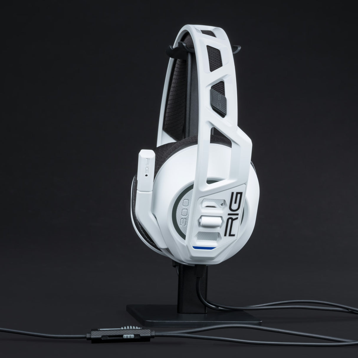 Nacon rig 300 pro hs over-ear gaming headset (hvid, playstation 4, playstation 5, xbox, nintendo switch, pc)