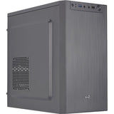 Aerocool CS-108 mini tårnhus (sort | 2x USB-A)