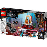 Lego marvel - konstruktionslegetøj til kong namors tronrum (76213)