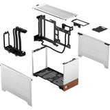 Fractal design terra mini tårnhus (sølv træ farve | 1x USB-A | 1x USB-C)