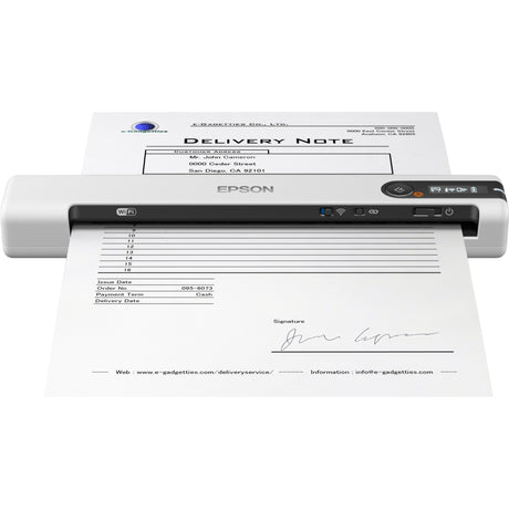 Epson workforce ds-80w feed scanner (grå)