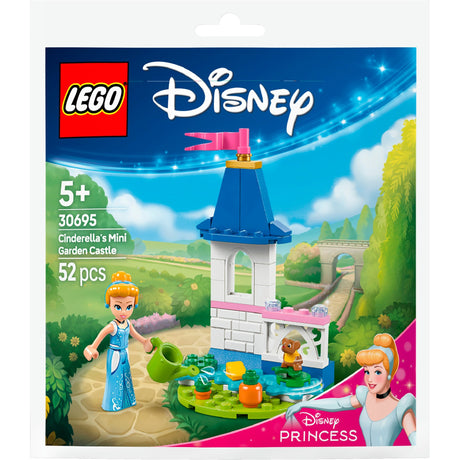 Lego Disney Princess - Askepot Mini Garden Castle Construction Legetøj (30695)