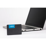 Crucial bx500 2 TB SSD (sort, ct2000bx500ssd1, sata 600)