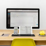 Logitech K780 trådløst tastatur til flere enheder (EU-layout (QWERTY), Bluetooth)
