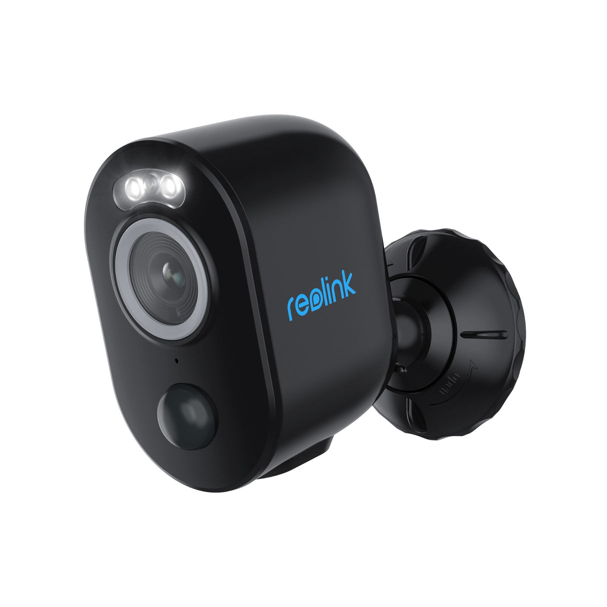 Reolink argus b330 smart 2k 4mp ledningsfrit kamera med motion spotlight (sort, 5ghz 2,4ghz wifi)