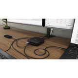 I-tec USB-C HDMI DP-dockingstation med strømforsyning 65W + universaloplader 77 W (sort)