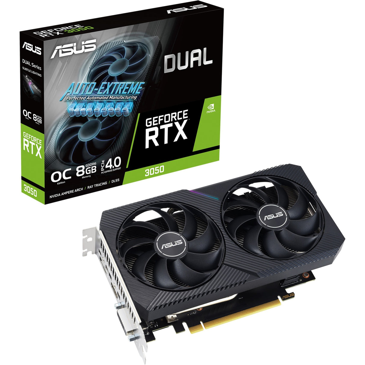 Asus GeForce RTX 3050 Dual V2 8GB GDDR6