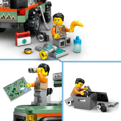 Lego city 60447 4x4 terrængående køretøj til bjergene