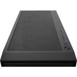 Chieftec night hunter midi tårnhus (sort | 2x USB-A | 1x USB-C | hærdet glas)