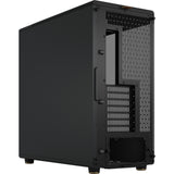 Fractal Design North XL RC Charcoal Black TG Dark Midi Tower Housing (sort træfarve | 2x USB-A | 1x USB-C | hærdet glas)