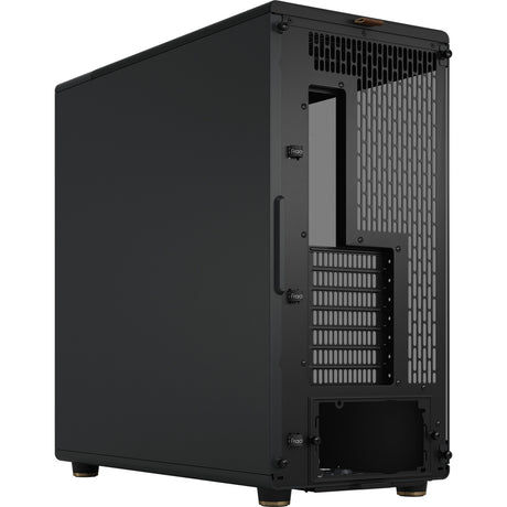 Fractal Design North XL RC Charcoal Black TG Dark Midi Tower Housing (sort træfarve | 2x USB-A | 1x USB-C | hærdet glas)