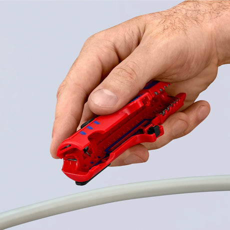 Knipex universal kabelstripper 1685125sb kabelafisoleringsværktøj (rød blå)