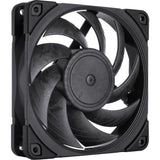 Noctua nf-a12x25 pwm chromax.black.swap case ventilator (sort, 120 x 120 x 25 mm)