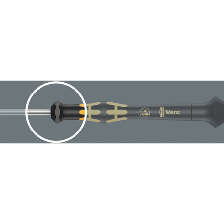 Wera 1550 6 ESD elektronik - skruetrækkere + holder, 6 stk (sort gul)